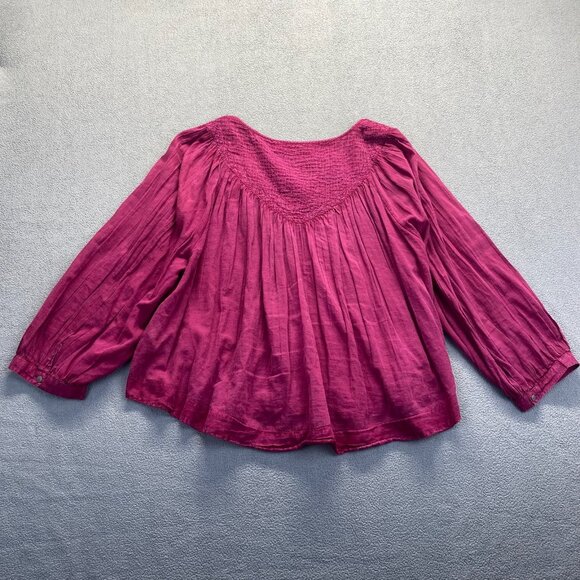 Women's Pink Blouse - Picture 4 of 14